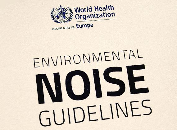 WHO guidelines community noise - Ausschnitt Titelseite